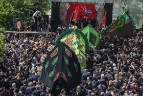 آیین نخل گردانی تاسوعای حسینی - سمنان