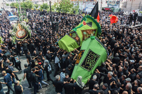 آیین نخل گردانی تاسوعای حسینی - سمنان