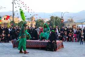 مراسم تاسوعای حسینی در همدان