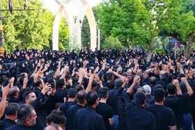 مراسم تاسوعای حسینی در همدان