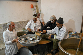 مراسم عزاداری تاسوعای حسینی در روستای «کرف» - خراسان شمالی