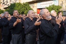 اجتماع عظیم عاشقان حسینی در روز تاسوعای حسینی در شهرستان بابل