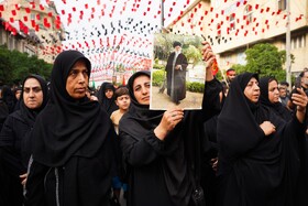 اجتماع عظیم عاشقان حسینی در روز تاسوعای حسینی در شهرستان بابل