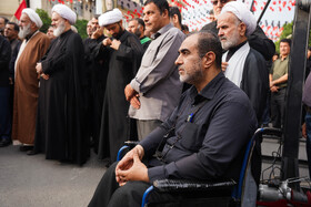 اجتماع عظیم عاشقان حسینی در روز تاسوعای حسینی در شهرستان بابل