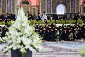 خطبه خوانی شب عاشورا در حرم مطهر رضوی