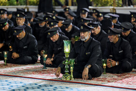 خطبه خوانی شب عاشورا در حرم مطهر رضوی