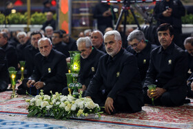 خطبه خوانی شب عاشورا در حرم مطهر رضوی