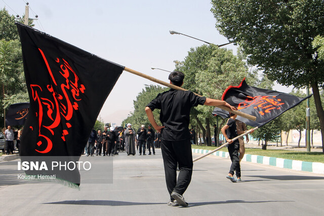 مراسم عزاداری تاسوعای حسینی - کرمانشاه