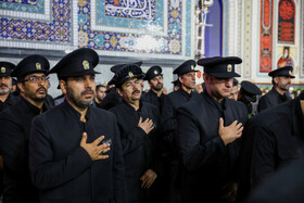 خطبه خوانی شب عاشورا در حرم مطهر رضوی