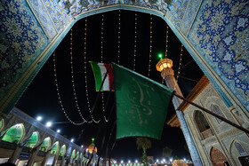 عزاداری شب عاشورا در حرم شاهچراغ(ع) - شیراز