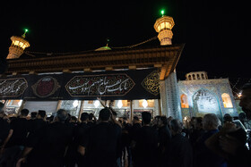 عزاداری شب عاشورا در حرم شاهچراغ(ع) - شیراز