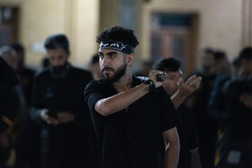 عزاداری شب عاشورا در حرم شاهچراغ(ع) - شیراز