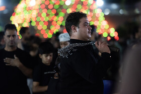 عزاداری شب عاشورا در حرم شاهچراغ(ع) - شیراز