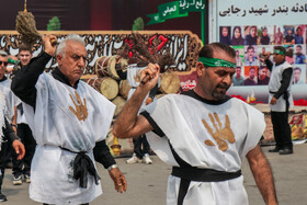 مراسم عزاداری عاشورا در مصلی قدس بندرعباس