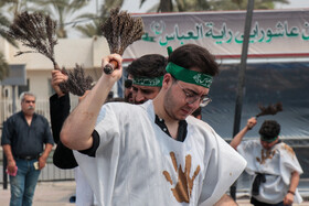 مراسم عزاداری عاشورا در مصلی قدس بندرعباس