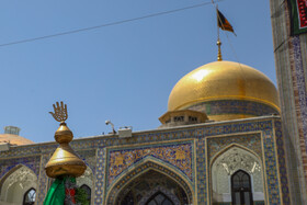 مراسم عزاداری عاشورای حسینی در حرم مطهر رضوی