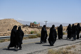 عزاداری روز عاشورا در امامزاده «سید ابراهیم» روستای «دربند» - خراسان شمالی