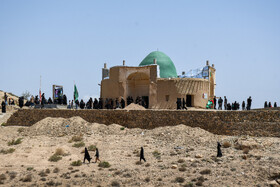 عزاداری روز عاشورا در امامزاده «سید ابراهیم» روستای «دربند» - خراسان شمالی