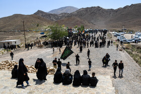 عزاداری روز عاشورا در امامزاده «سید ابراهیم» روستای «دربند» - خراسان شمالی