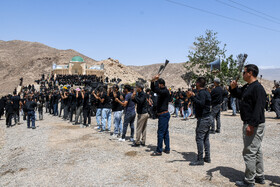 عزاداری روز عاشورا در امامزاده «سید ابراهیم» روستای «دربند» - خراسان شمالی