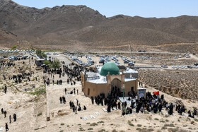 عزاداری روز عاشورا در امامزاده «سید ابراهیم» روستای «دربند» - خراسان شمالی