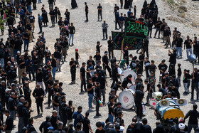 عزاداری روز عاشورا در امامزاده «سید ابراهیم» روستای «دربند» - خراسان شمالی