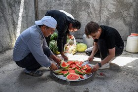 عزاداری روز عاشورا در امامزاده «سید ابراهیم» روستای «دربند» - خراسان شمالی