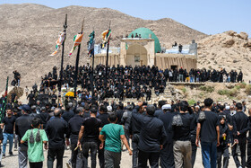 عزاداری روز عاشورا در امامزاده «سید ابراهیم» روستای «دربند» - خراسان شمالی