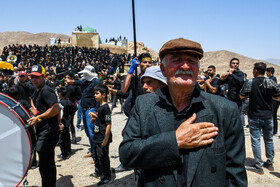 عزاداری روز عاشورا در امامزاده «سید ابراهیم» روستای «دربند» - خراسان شمالی