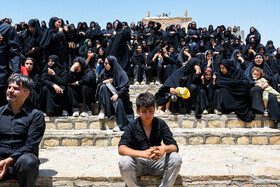 عزاداری روز عاشورا در امامزاده «سید ابراهیم» روستای «دربند» - خراسان شمالی