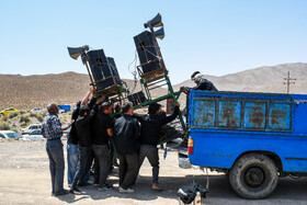 عزاداری روز عاشورا در امامزاده «سید ابراهیم» روستای «دربند» - خراسان شمالی