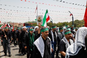 عزاداری ظهر عاشورا در اصفهان