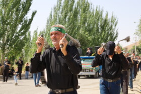 مراسم عزاداری عاشورای حسینی در روستای «هرچگان» - چهارمحال و بختیاری