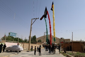 مراسم عزاداری عاشورای حسینی در روستای «هرچگان» - چهارمحال و بختیاری
