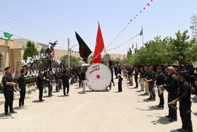 مراسم عزاداری عاشورای حسینی در روستای «هرچگان» - چهارمحال و بختیاری