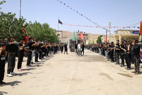 مراسم عزاداری عاشورای حسینی در روستای «هرچگان» - چهارمحال و بختیاری