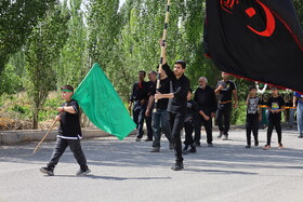 مراسم عزاداری عاشورای حسینی در روستای «هرچگان» - چهارمحال و بختیاری