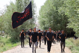 مراسم عزاداری عاشورای حسینی در روستای «هرچگان» - چهارمحال و بختیاری