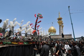 مراسم عزاداری روز عاشورا همدان