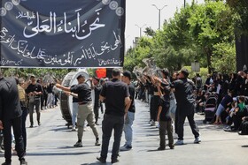 مراسم عزاداری روز عاشورا همدان