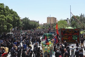 مراسم عزاداری روز عاشورا همدان