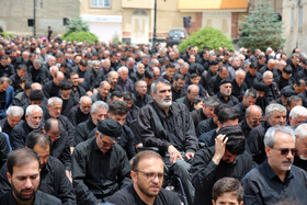 نماز ظهر عاشورا در «شهیدگاه» - اردبیل