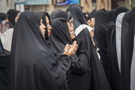 نماز ظهر عاشورا در«امام زاده یحیی» ساری