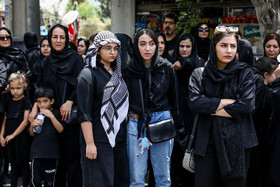 مراسم عاشورای حسینی - ده‌ونک تهران