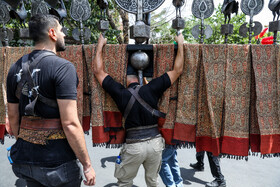 مراسم عاشورای حسینی - ده‌ونک تهران