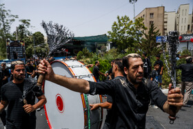 مراسم عاشورای حسینی - ده‌ونک تهران