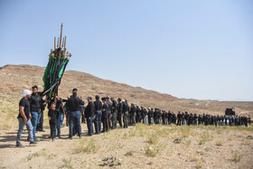 عزاداری عاشورای حسینی در روستای «اروانه» - سمنان