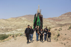 عزاداری عاشورای حسینی در روستای «اروانه» - سمنان