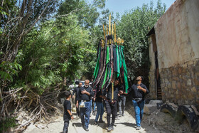عزاداری عاشورای حسینی در روستای «اروانه» - سمنان