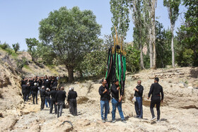 عزاداری عاشورای حسینی در روستای «اروانه» - سمنان